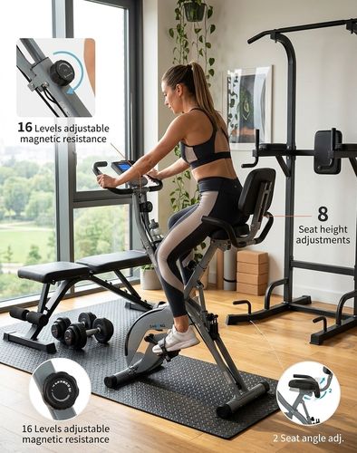 BARWING X2 bike at predawn in an apartment with phone displaying 20 dB reading