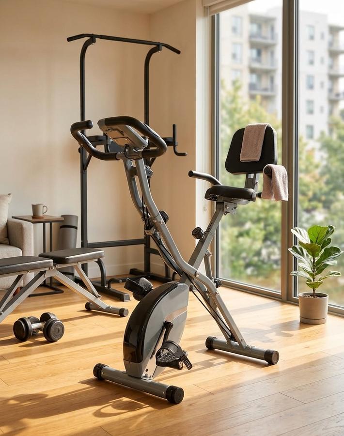 BARWING X2 bike in a quiet apartment setup